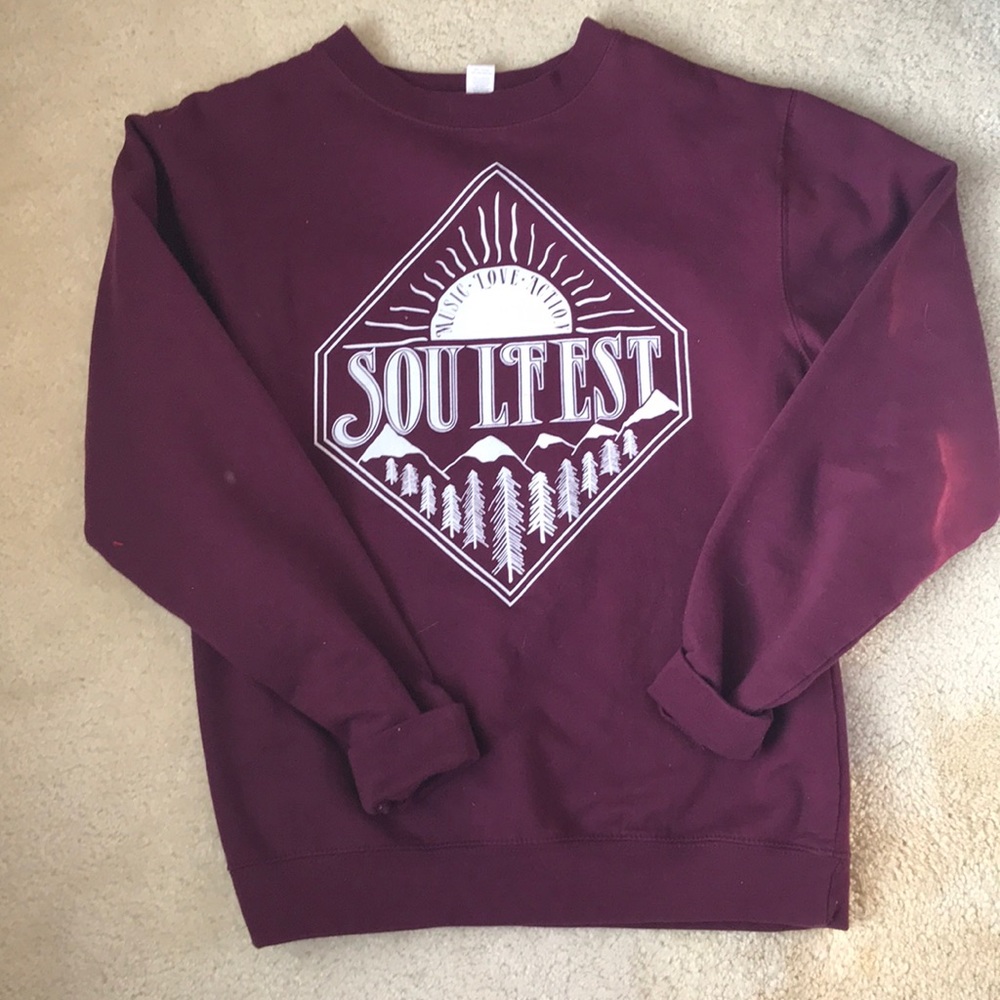 Soulfest Purple Crewneck